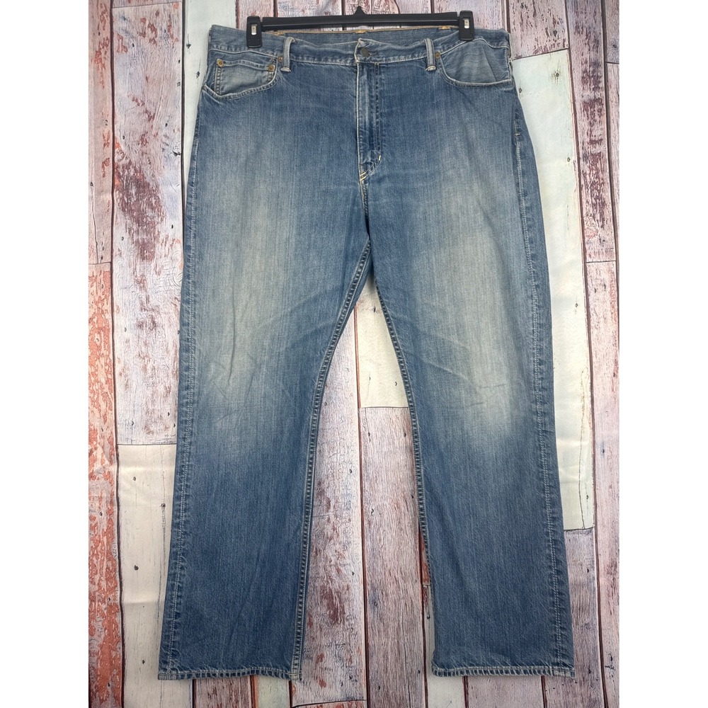 Polo Ralph Lauren Classic Fit 867 Mens Jeans 42x30L Blue Denim Straight Leg Y2K